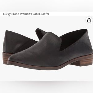 Lucky Brand Cahill Loafer size 8 in black. Worn 1 time. Great condition.